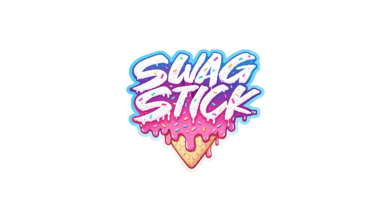 SWAG STICK Sticker [Diamond Ice Cream]